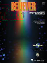 Believer piano sheet music cover